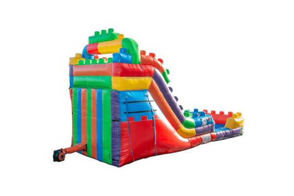15 Ft Mega Blocks Water Slide  2 lines - Image 4